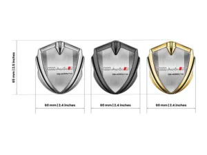 Audi Car Logo Badges Limited Edition Stylish Look